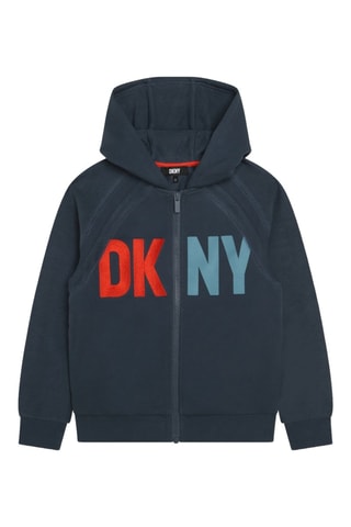 Sweat à capuche - Bleu marine - DKNY