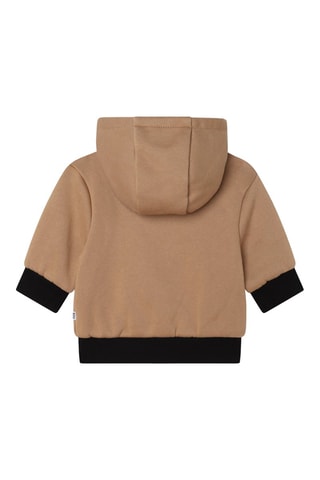 Sweat à capuche réversible - Beige - Boss