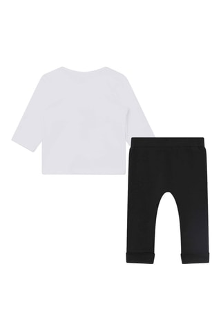 T-shirt et pantalon - Blanc et noir - Karl Lagerfeld