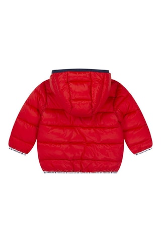 Doudoune à capuche Rouge