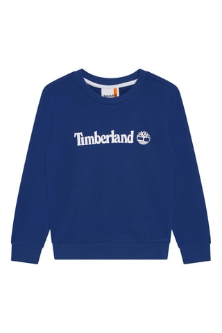 Sweat en coton biologique Bleu roi- Timberland