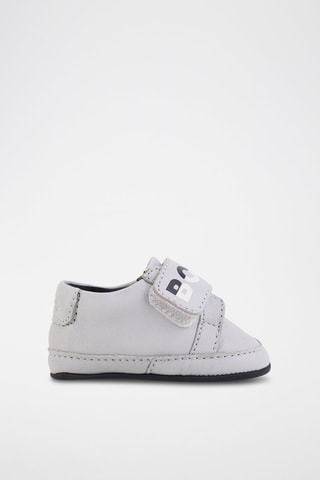 Chaussons en cuir - Gris - Boss