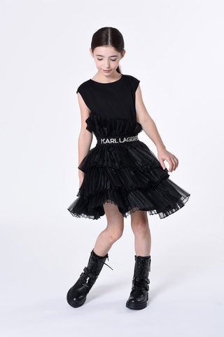 Bottines en cuir - Noir - Karl Lagerfeld