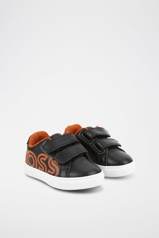 Baskets en cuir - Noir - Boss
