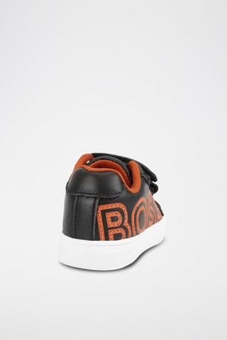 Baskets en cuir - Noir - Boss