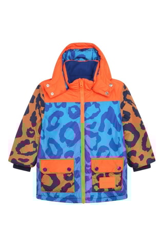 Veste de ski à capuche - Bleu et orange - The Marc Jacobs