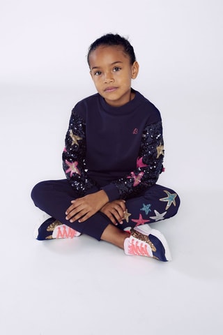 Jogging Bleu nuit  - Billieblush