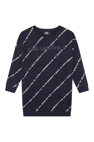Robe pull - Bleu foncé - Karl Lagerfeld