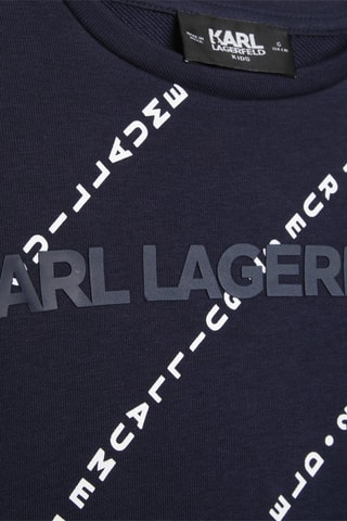 Robe pull - Bleu foncé - Karl Lagerfeld