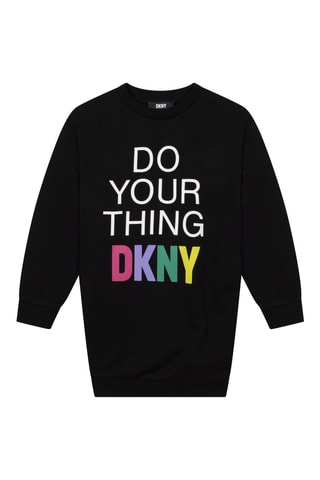 Robe sweat - Noir - DKNY