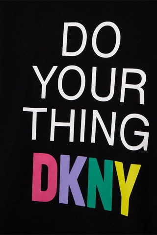 Robe sweat - Noir - DKNY