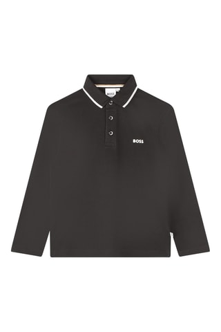Polo regular - Noir - Boss