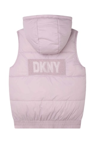Doudoune réversible sans manches - Violet et rose - DKNY