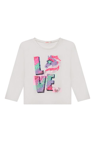 T-shirt Blanc - Billieblush