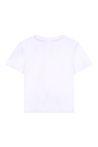 T-shirt en coton biologique - Blanc - Hugo