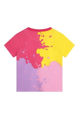 T-shirt en coton biologique - Rouge et jaune - the Marc Jacobs