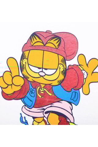 T-shirt en coton biologique Garfield - Blanc - Marc Jacobs