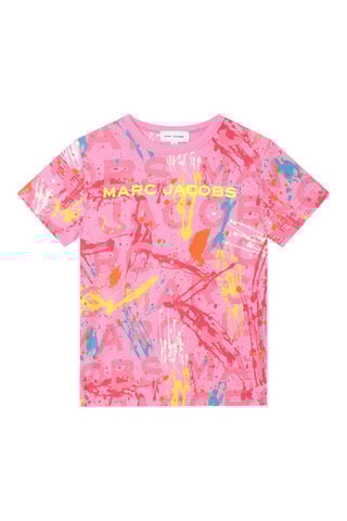 T-shirt en coton biologique - Rose - Marc Jacobs
