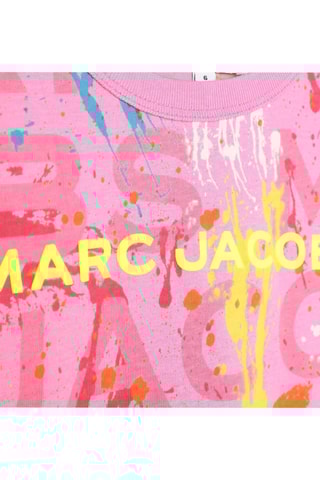 T-shirt en coton biologique - Rose - Marc Jacobs