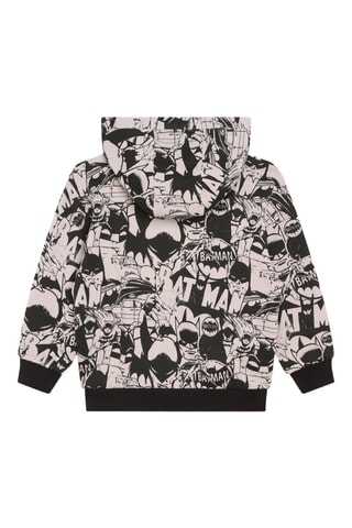 Sweat à capuche Batman La Ligue des Justiciers DC Comics - Noir et beige - DKNY