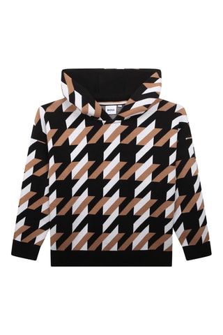 Sweat à capuche - Noir - Boss