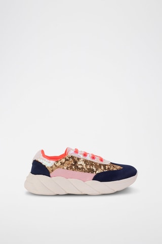 Tennis Bleu marine et rose - Billieblush