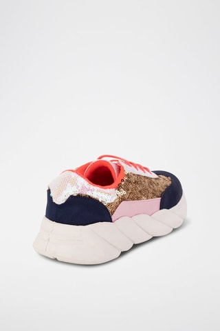 Tennis Bleu marine et rose - Billieblush