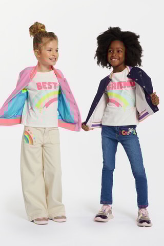 Veste - Blanc et rose - Billieblush