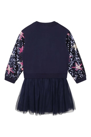 Robe trompe-l’œil Bleu marine - Billieblush