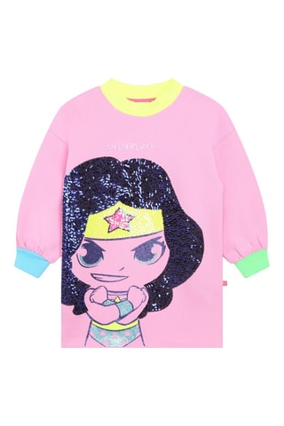Robe Wonder Woman La Ligue des Justiciers Dc Comics - Rose - Billieblush