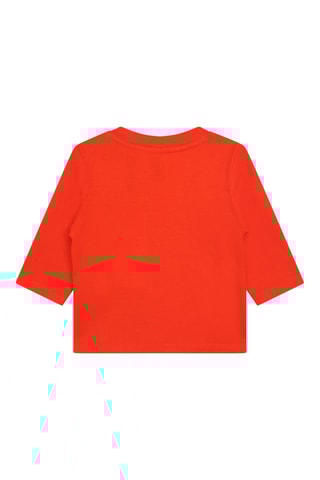 T-shirt en coton biologique Rouge  - Timberland