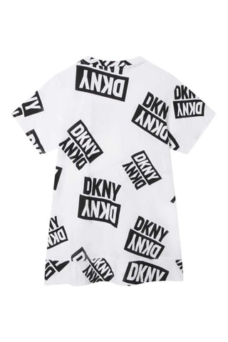 Robe - Blanc et noir - DKNY