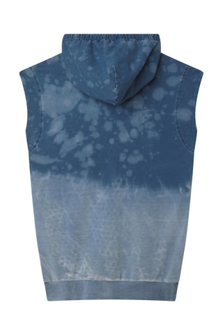 Robe sans manches à capuche - Bleu - DKNY