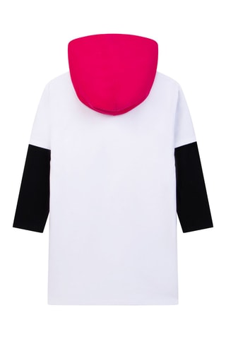 Robe à capuche - Blanc - DKNY