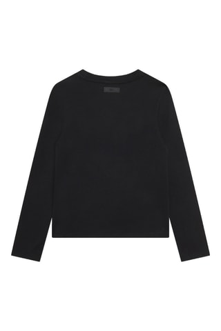 T-shirt en coton biologique - Noir - DKNY