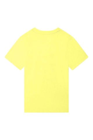 T-shirt en coton biologique - Jaune - DKNY