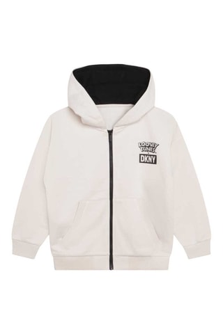 Sweat à capuche Looney Tunes Warner Bros - Beige - DKNY