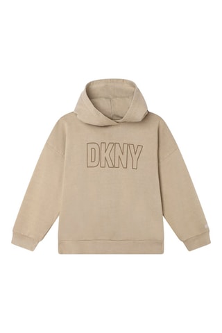 Sweat à capuche - Beige - DKNY