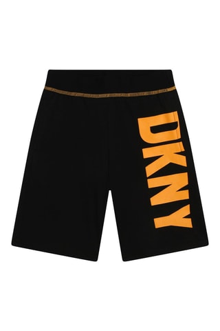 Short - Noir et orange - DKNY