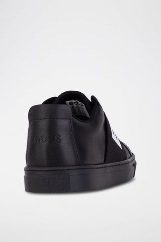 Slip-on en cuir - Noir - Hugo Boss
