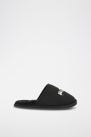 Pantoufles fourrées - Noir - Boss