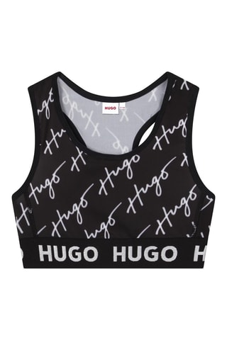 Brassière de sport - Noir et blanc - Hugo