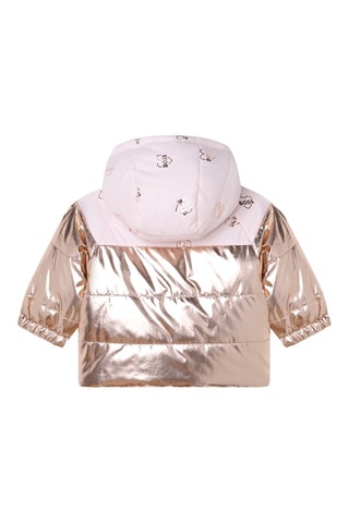 Doudoune à capuche - Doré rose - Boss