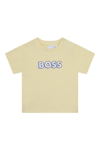 T-shirt - Jaune - Hugo Boss