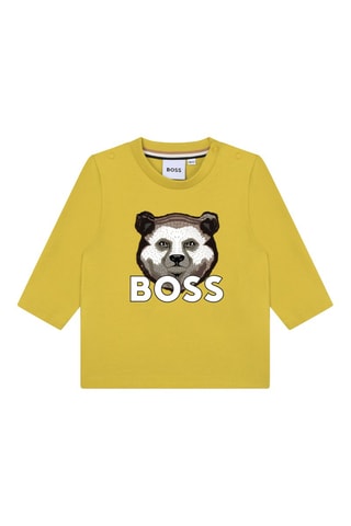 T-shirt - Jaune - Boss
