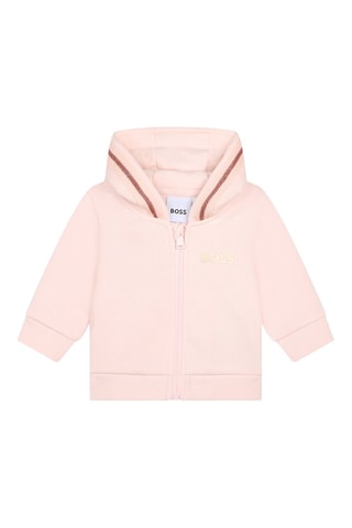 Sweat à capuche - Rose - Boss