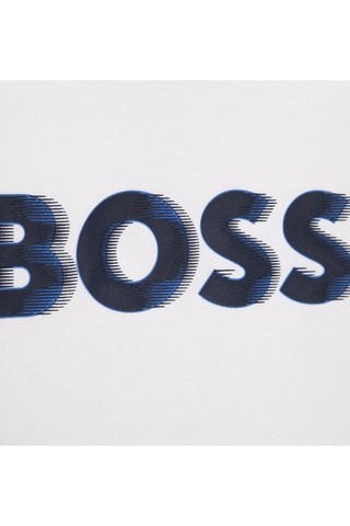 Sweat à capuche - Blanc - Boss