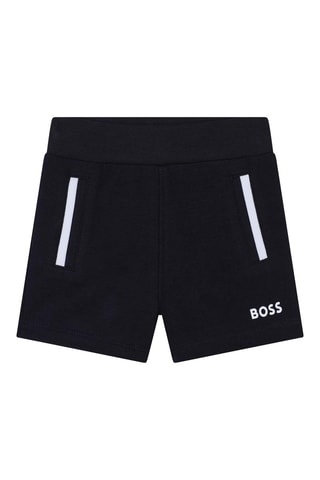 Short en coton biologique - Bleu marine - Hugo Boss