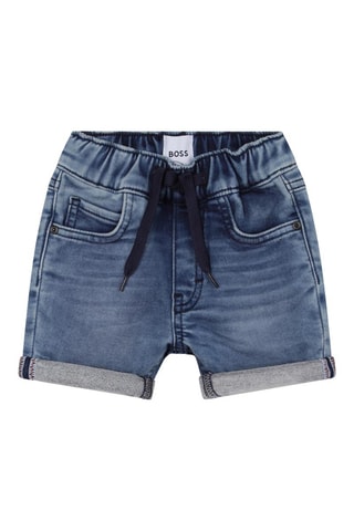 Bermuda en jean - Bleu - Hugo Boss