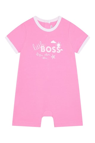 Combinaison en coton biologique - Rose - Hugo Boss
